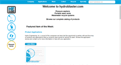 Desktop Screenshot of hydroblaster.com